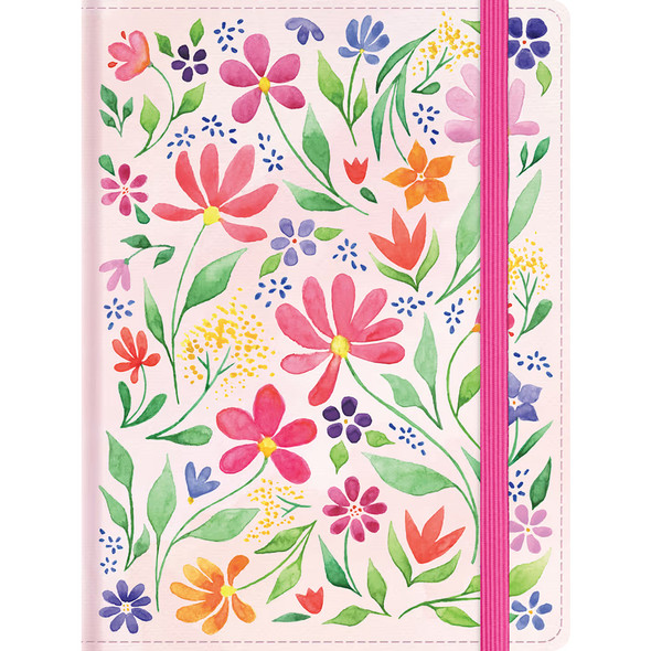 RVR 1960 Biblia de Apuntes, Tamaño Personal, Floreada Tela Impresa - Case of 12