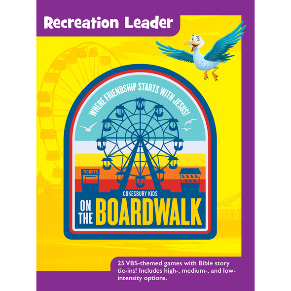 Recreation Leader Guide - On the Boardwalk VBS 2027 by Cokesbury