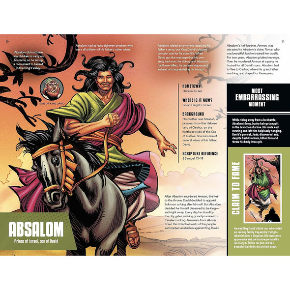 The Action Bible: Heroes and Villains (Hardcover)