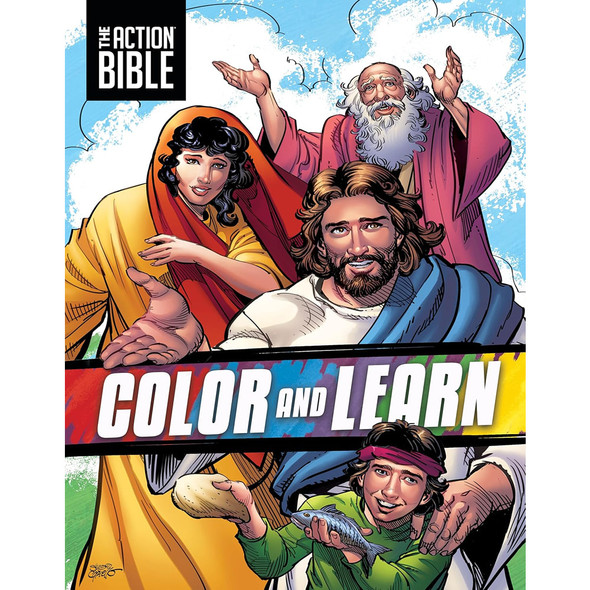 Action Bible Color and Learn (Paperback)