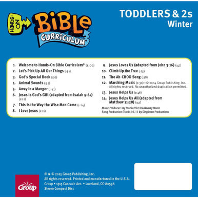 Toddlers & 2s CD: Hands-On Bible Curriculum Winter 2026