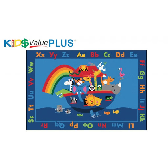 Noah's Alphabet Animals (6' x 9' Rectangle)