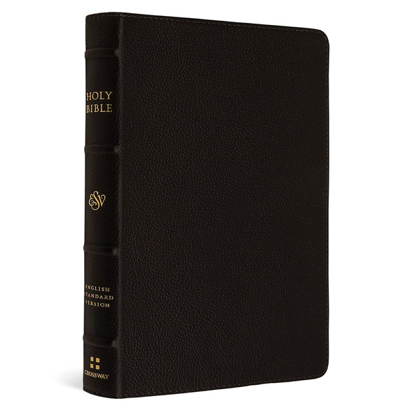 ESV Large Print Compact Bible (Buffalo Leather, Deep Brown, Red Letter) - Bulk Case of 28