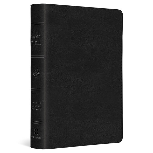 ESV Large Print Compact Bible (TruTone, Black, Red Letter) - Case of 28