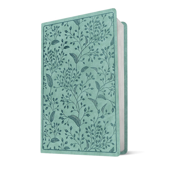 The Message Super Giant Print (Leather-Look, Teal Berries), Case of 8