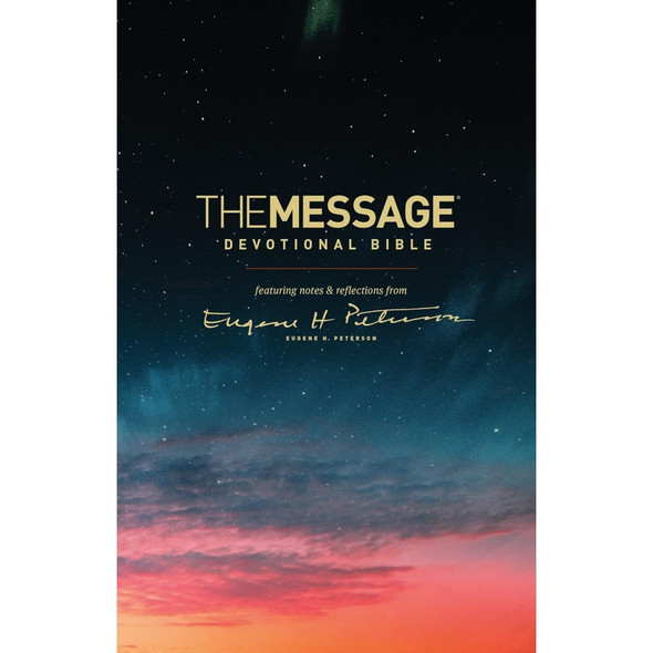 The Message Devotional Bible, Large Print (Hardcover), Case of 10