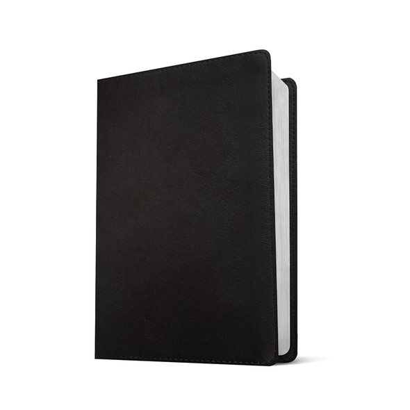 The Message Deluxe Gift Bible, Large Print (Leather-Look, Textured Black)