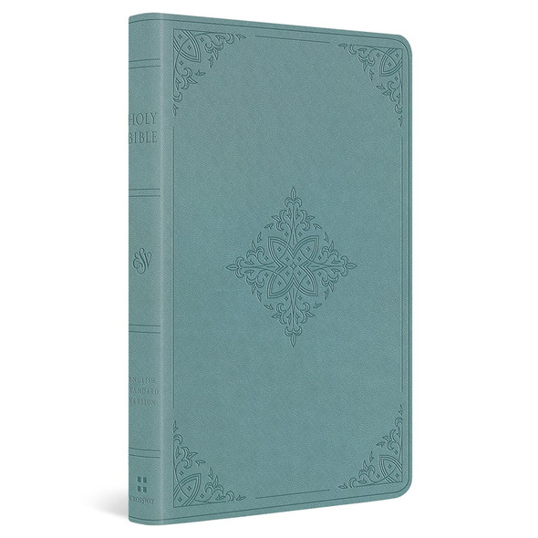 ESV Premium Gift Bible (TruTone Leather, Paris Sky, Fleur-de-lis Design) - Bulk Case of 24