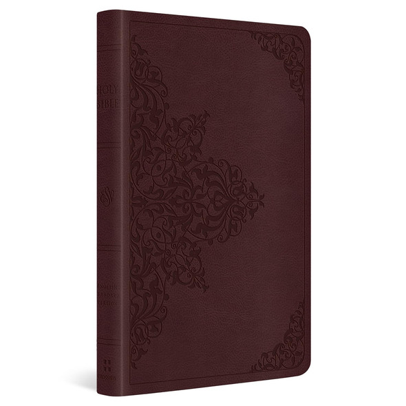 ESV Premium Gift Bible (TruTone Leather, Raspberry, Chestnut) - Bulk Case of 24