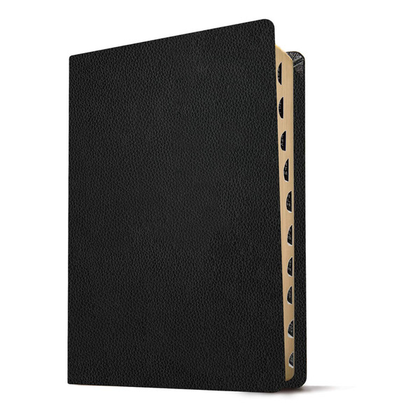 KJV Personal Size Giant Print Bible, Filament Enabled, Indexed (Genuine Leather, Black, Red Letter)
