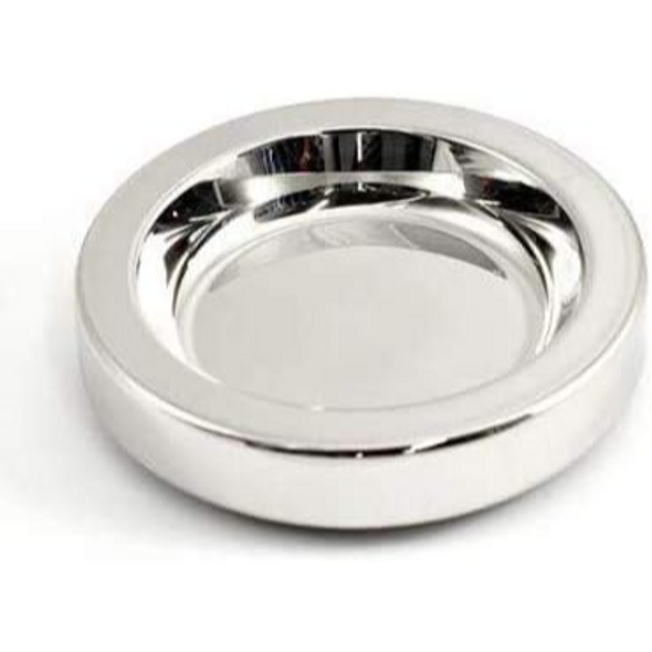 Stacking Communion Tray Center Bread Plate - Silver Tone Stainless Steel - Sudbury