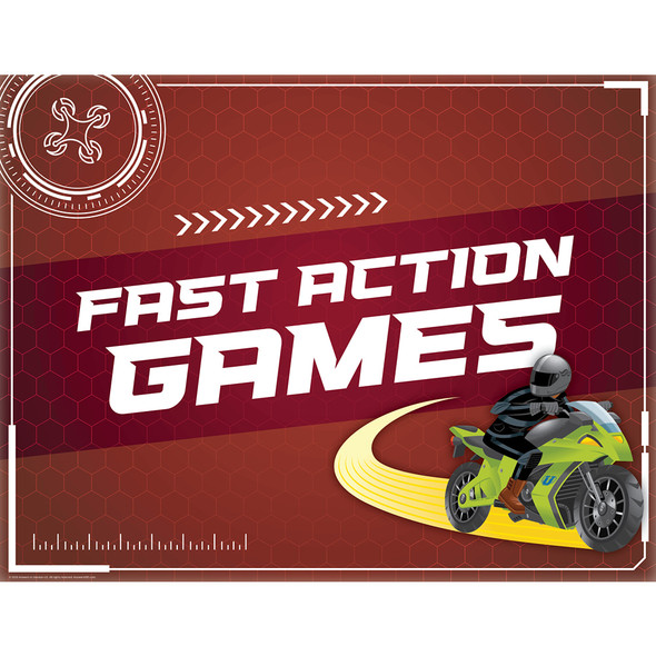 Games Sign -  22in x 17in - Spy U VBS 2027 by Answers