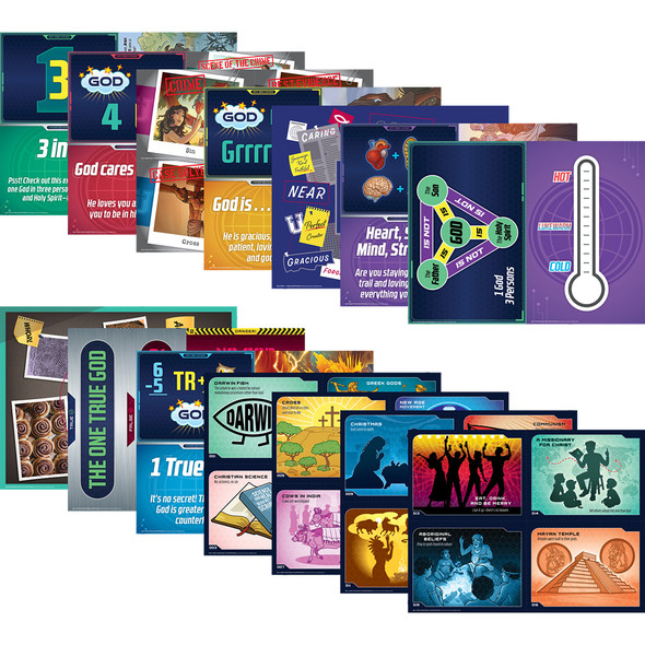 Junior and Primary Illustration Posters (Set of 14) - Spy U VBS 2027 by Answers