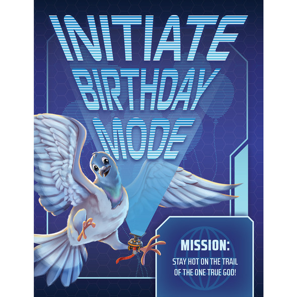 Postcard Happy Birthday follow up (Pack of 40) - Spy U VBS 2027 by Answers