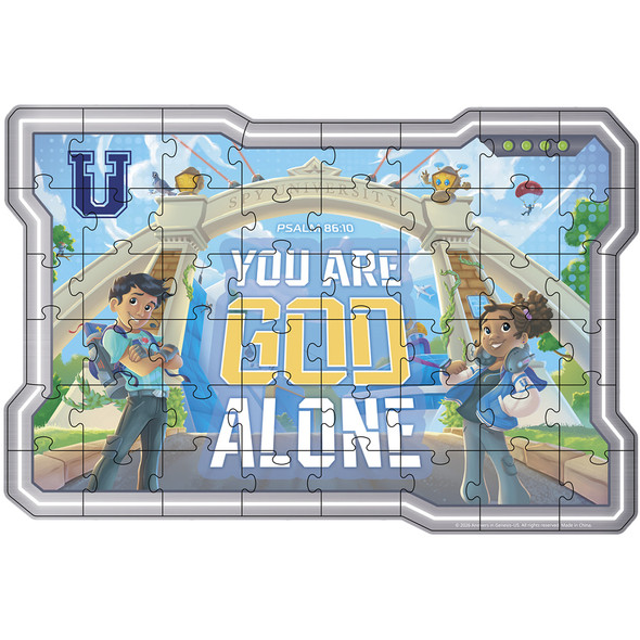 Magnet Jigsaw Puzzle (7.23 x 10.5-inches) - 48 pieces - Spy U VBS 2027 by Answers