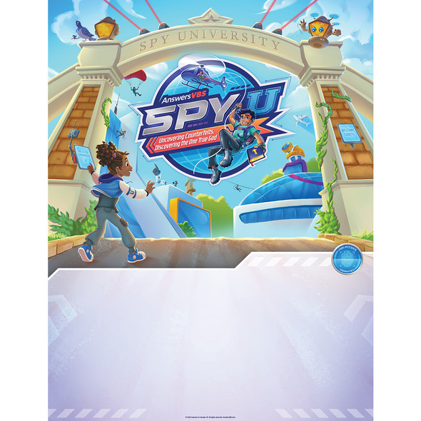 Promotional Poster (Pack of 10) - 22' x 17' - Spy U VBS 2027 by Answers