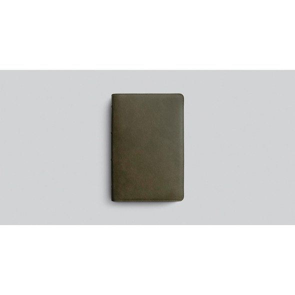 ESV Heirloom Bible, Veritas: Single Column Edition (Cowhide, Tuscan Green)