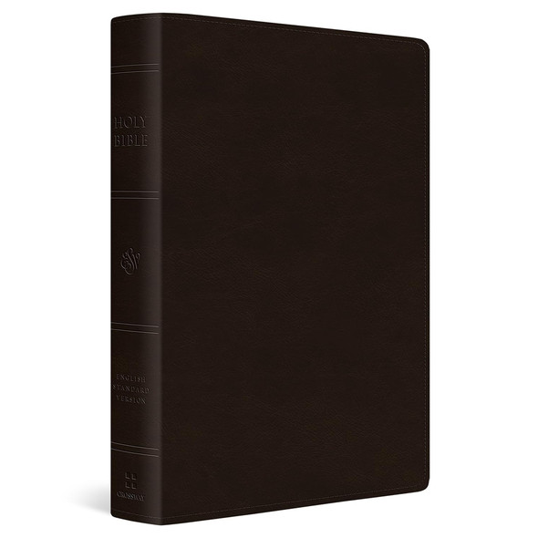 ESV Large Print Value Personal Size Bible (TruTone, Deep Brown) - Case of 16