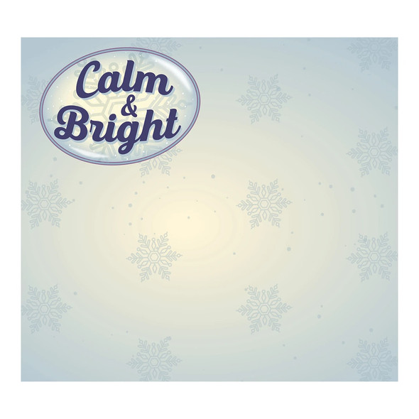 Team Family Year 3: Calm & Bright Photo-Op Fabric Backdrop