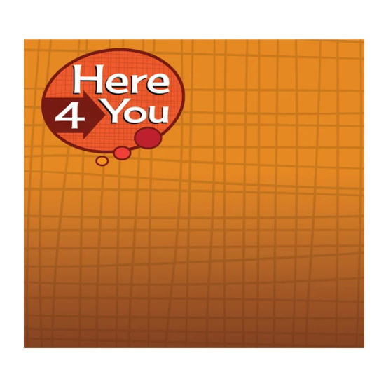Team Family Year 3: Here 4 You Photo-Op Fabric Backdrop
