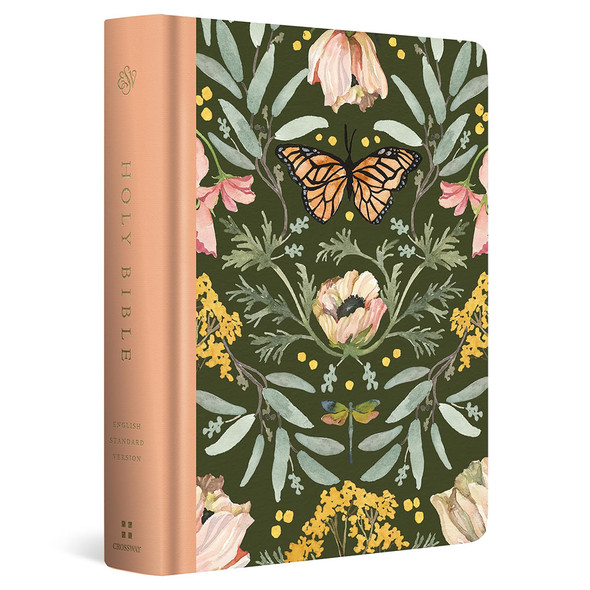 ESV Single Column Journaling Bible, Artist Series (Hardcover, Ruth Chou Simons, "Be Transformed") - Case of 8