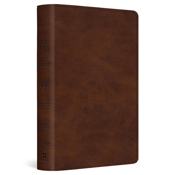 ESV Large Print Bible (TruTone, Deep Brown) - Case of 10