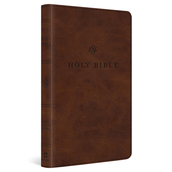 ESV Premium Church Bible, Red Letter (TruTone, Brown) - Case of 24
