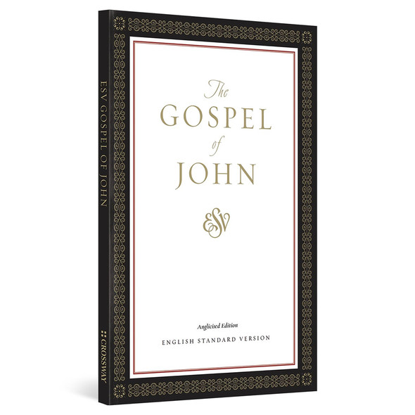 ESV Gospel of John, Anglicised Edition (Paperback, Classic Design) - Case of 128