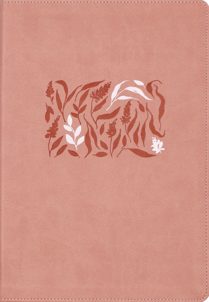 NIV Study Bible, Fully Revised Edition, Large Print, Leathersoft, Pink, Red Letter, Thumb Indexed