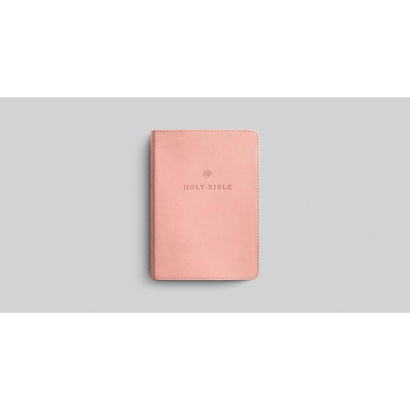 ESV Large Print Compact Bible (TruTone, Blush Rose) - Case of 28