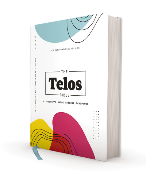 NIV The Telos Bible, Hardcover, Comfort Print - A Student's Guide Through Scripture - Case of 12