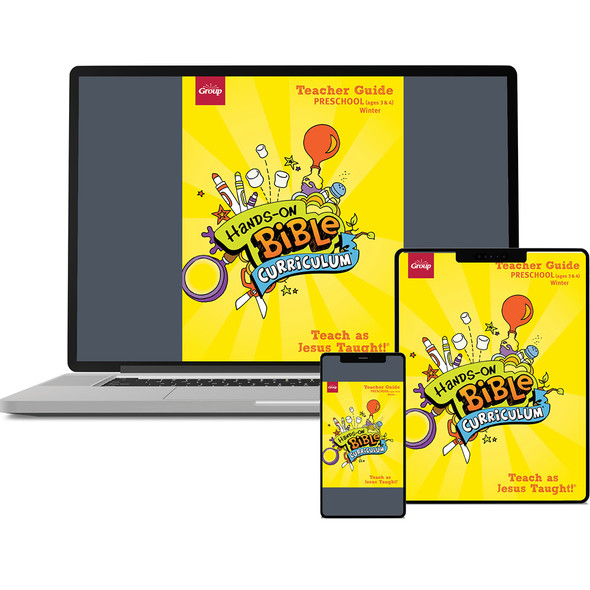 Hands-On Bible Curriculum Preschool Teacher Guide Download - Winter 2026