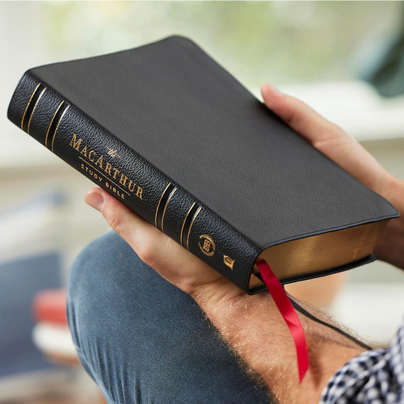 LSB MacArthur Study Bible, 2nd Edition, Comfort Print (Genuine Leather, Black)
