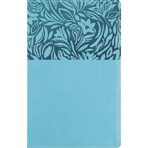NASB Personal Size Reference Bible, Large Print (Leathersoft, Teal, Red Letter) - Bulk Case of 12