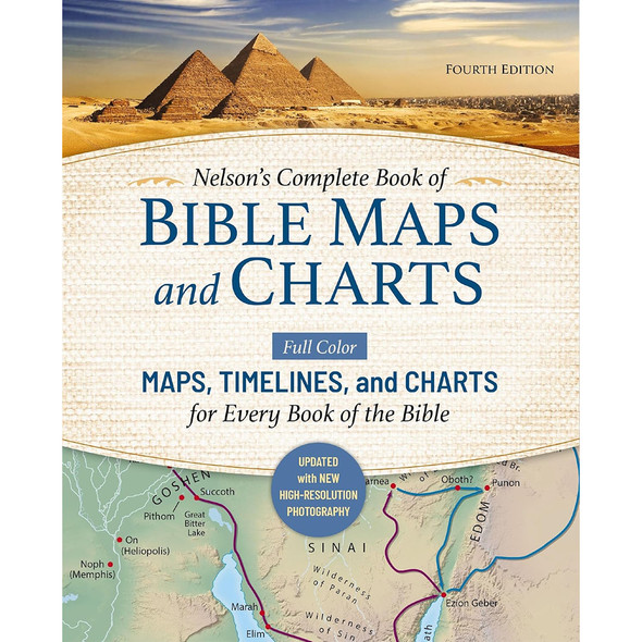 Nelson's Complete Book of Bible Maps and Charts, Fourth Edition (Paperback) - Bulk Case of 16