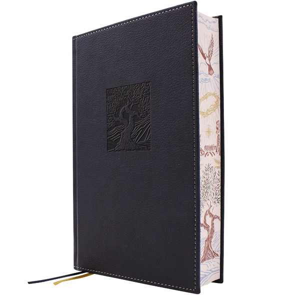 NIV Heritage Bible, Page Edge Art Edition, Leathersoft over Board, Navy, Red Letter, Comfort Print - Case of 12
