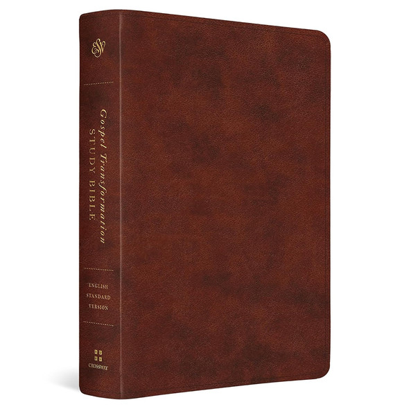 ESV Gospel Transformation Study Bible, Christ in All of Scripture, Grace for All of Life (TruTone, Chestnut) - Case of 8
