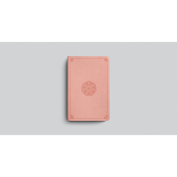 ESV Thinline Bible, Thumb Indexed (TruTone, Blush Rose, Emblem Design) - Case of 20