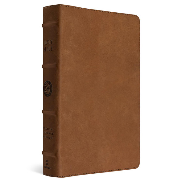 ESV Heirloom Bible, Veritas: Single Column Edition (Cowhide, British Tan, Full Yapp)