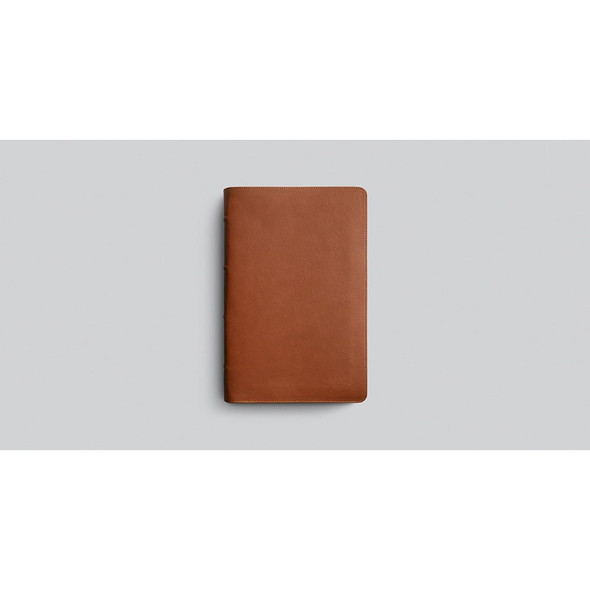 ESV Heirloom Bible, Veritas: Single Column Edition (Cowhide, British Tan, Full Yapp)