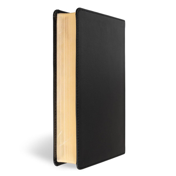 CSB Large Print Personal Size Reference Bible, Digital Study Edition, Easy-to-Read Optimal Type, Black Genuine Leather - Case of 12