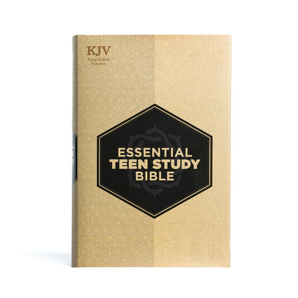 KJV Essential Teen Study Bible, Hardcover - Case of 24