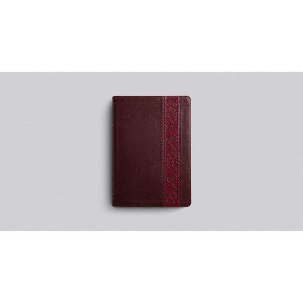 ESV Study Bible, Large Print, Thumb Indexed (TruTone, Mahogany, Trellis Design) - Case of 6