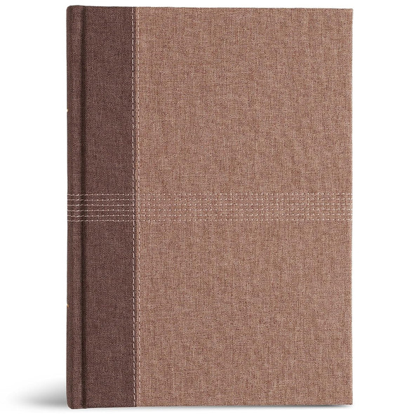 NASB Notetaking Bible, Large Print Edition, Brown Cloth Over Board - Case of 8
