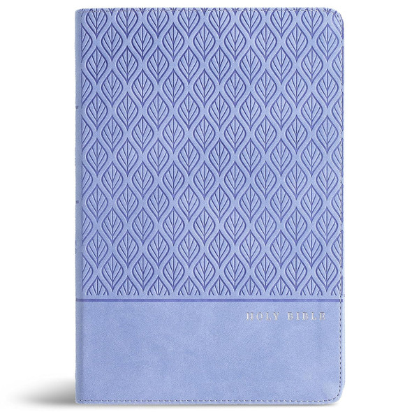 CSB Giant Print Reference Bible, Easy-to-Read Optimal Type, Digital Study Edition, Lavender LeatherTouch, Indexed - Case of 12