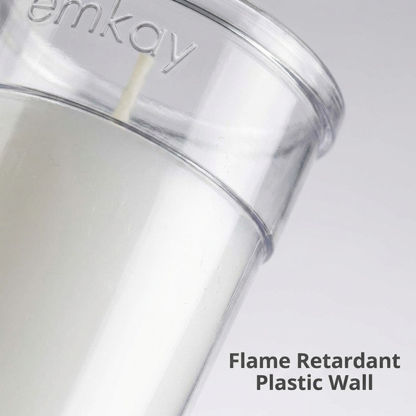 6-Day Disposable Candle Inserts (Bulk Case of 24) - Emkay