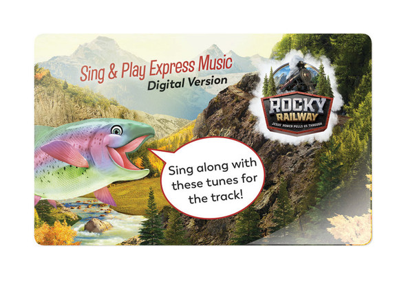 Sing & Play Express Music Student Download Card - Rocky Railway VBS 2020 by Group