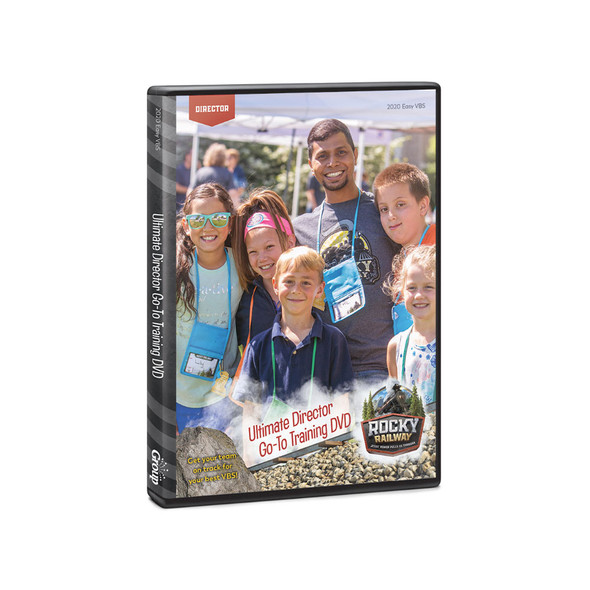 Ultimate Director Go-To Recruiting & Training DVD - Rocky Railway VBS 2020 by Group