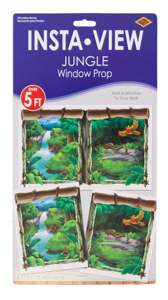 Rainforest Window 3'2" x 5'2" - Rainforest Explorers VBS 2020 by CPH
