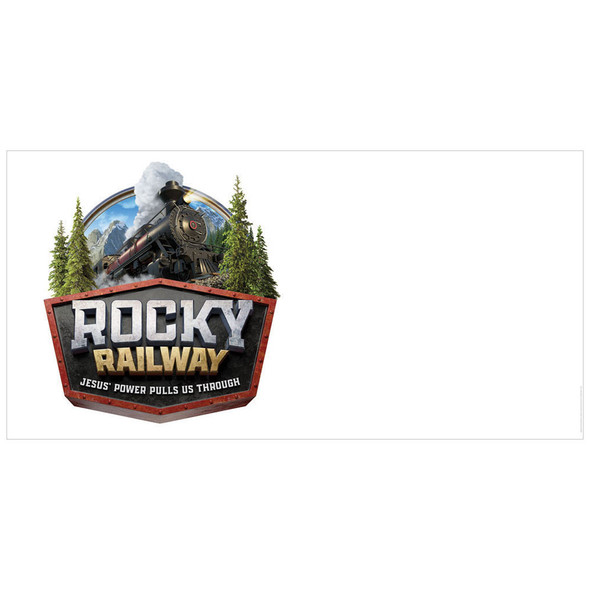 Outdoor Banner (Logo) - Rocky Railway VBS 2020 by Group